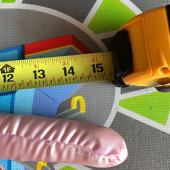 Lot of 10x Plush Pink & White Satin-Covered Plush Hangers for Delicate Garments - Picture 3 of 5